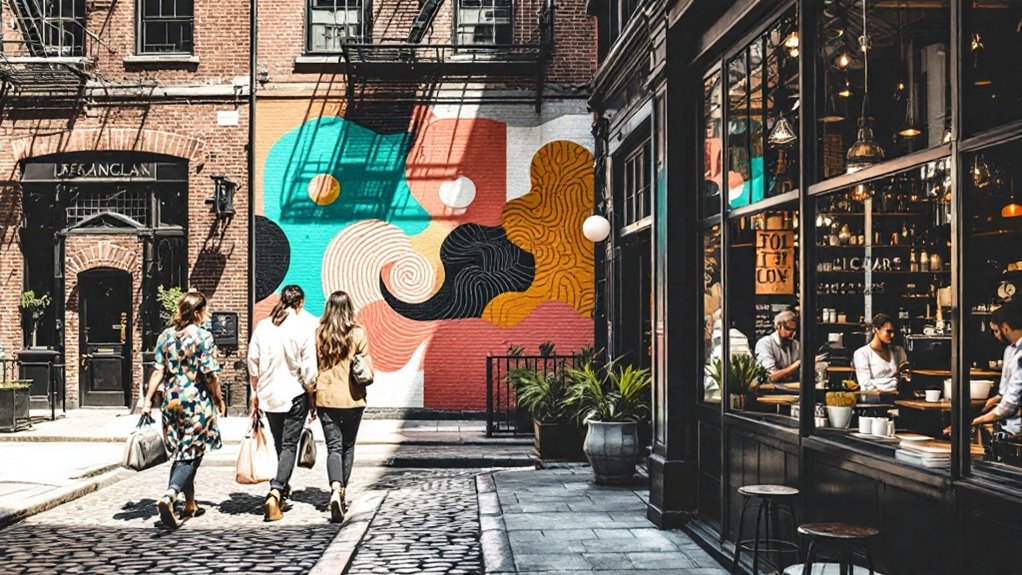 soho shopping art caf s